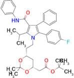 TERT-BUTYL (4R,6R)-2-[6-[2-[2-(4-FLUOROPHENYL)-5-ISOPROPYL-3-PHENYL-4-(PHENYLCARBAMOYL)PYRROL-1-YL…
