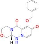 (R)-7-(BENZYLOXY)-3,4,12,12A-TETRAHYDRO-1H-[1,4]OXAZINO[3,4-C]PYRIDO[2,1-F][1,2,4]TRIAZINE-6,8-DIO…
