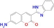7-AMINO-3-(1H-1,3-BENZODIAZOL-2-YL)-2H-CHROMEN-2-ONE