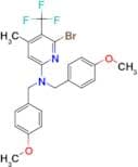 6-BROMO-N,N-BIS(4-METHOXYBENZYL)-4-METHYL-5-(TRIFLUOROMETHYL)PYRIDIN-2-AMINE