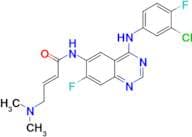 (E)-N-(4-((3-CHLORO-4-FLUOROPHENYL)AMINO)-7-FLUOROQUINAZOLIN-6-YL)-4-(DIMETHYLAMINO)BUT-2-ENAMIDE