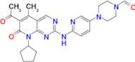4-[6-((6-ACETYL-8-CYCLOPENTYL-5-METHYL-7-OXO-7H,8H-PYRIDO[2,3-D]PYRIMIDIN-2-YL)AMINO)PYRIDIN-3-YL]…