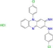 N,5-BIS(4-CHLOROPHENYL)-3-IMINO-3,5-DIHYDROPHENAZIN-2-AMINE HYDROCHLORIDE