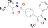 Propanamide, 2-methyl-N-[[4-(5-methyl-3-phenyl-4-isoxazolyl)phenyl]sulfonyl]-