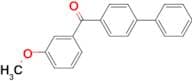 Methanone, [1,1'-biphenyl]-4-yl(3-methoxyphenyl)-