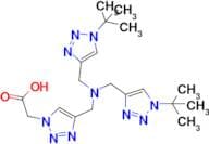 1H-1,2,3-Triazole-1-acetic acid, 4-[[bis[[1-(1,1-diMethylethyl)-1H-1,2,3-triazol-4-yl]Methyl]aMino…