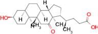 (4R)-4-[(3R,5R,8R,9S,10S,13R,14S,17R)-3-hydroxy-10,13-dimethyl-12-oxo-1,2,3,4,5,6,7,8,9,11,14,15,1…