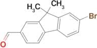 7-Bromo-9,9-dimethyl-9H-fluorene-2-carbaldehyde
