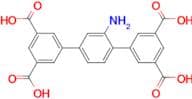 2'-Amino-[1,1':4',1''-terphenyl]-3,3'',5,5''-tetracarboxylic acid