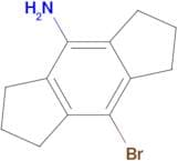 8-Bromo-1,2,3,5,6,7-hexahydro-s-indacen-4-amine