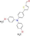5-(4-(Bis(4-methoxyphenyl)amino)phenyl)thiophene-2-carbaldehyde
