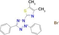 2-(4,5-Dimethylthiazol-2-yl)-3,5-diphenyl-2H-tetrazol-3-ium bromide