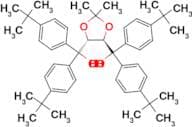 ((4R,5R)-2,2-Dimethyl-1,3-dioxolane-4,5-diyl)bis(bis(4-(tert-butyl)phenyl)methanol)