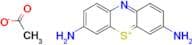 3,7-Diaminophenothiazin-5-ium acetate
