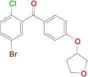 (S)-(5-Bromo-2-chlorophenyl)(4-((tetrahydrofuran-3-yl)oxy)phenyl)methanone