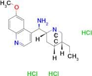 (R)-((1S,2R,4S,5R)-5-ethylquinuclidin-2-yl)(6-methoxyquinolin-4-yl)methanamine trihydrochloride