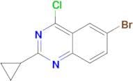 6-Bromo-4-chloro-2-cyclopropylquinazoline
