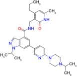 1-Isopropyl-6-(6-(4-isopropylpiperazin-1-yl)pyridin-3-yl)-N-((6-methyl-2-oxo-4-propyl-1,2-dihydrop…