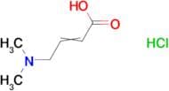 4-(Dimethylamino)but-2-enoic acid hydrochloride