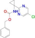Benzyl N-[1-(5-chloropyrimidin-2-yl)cyclopropyl]carbamate