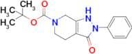Tert-Butyl 3-oxo-2-phenyl-2,3,4,5-tetrahydro-1H-pyrazolo[3,4-c]pyridine-6(7H)-carboxylate