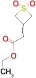 Ethyl 2-(1,1-dioxidothietan-3-ylidene)acetate