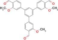 5'-(4-Formyl-3-methoxyphenyl)-3,3''-dimethoxy-[1,1':3',1''-terphenyl]-4,4''-dicarbaldehyde