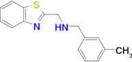 1-(Benzo[d]thiazol-2-yl)-N-(3-methylbenzyl)methanamine