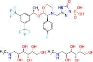 Bis((2R,3R,4R,5S)-6-(methylamino)hexane-1,2,3,4,5-pentol); (3-{[(2R,3S)-2-[(1R)-1-[3,5-bis(trifluo…