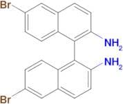 (1S)-6,6'-Dibromo[1,1'-binaphthalene]-2,2'-diamine