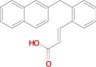 (E)-3-(2-(Naphthalen-2-ylmethyl)phenyl)acrylic acid