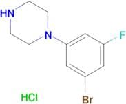 1-(3-Bromo-5-fluorophenyl)piperazine hydrochloride