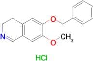 6-(Benzyloxy)-7-methoxy-3,4-dihydroisoquinoline hydrochloride