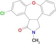 11-Chloro-2-methyl-2,3,3a,12b-tetrahydro-1H-dibenzo[2,3:6,7]oxepino[4,5-c]pyrrol-1-one