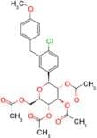 (2R,3R,4R,5S,6S)-2-(Acetoxymethyl)-6-(4-chloro-3-(4-methoxybenzyl)phenyl)tetrahydro-2H-pyran-3,4,5…