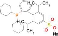 Sodium 2'-(dicyclohexylphosphino)-2,6-diisopropylbiphenyl-4-sulfonate