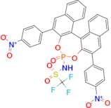 N-((11bR)-2,6-Bis(4-nitrophenyl)-4-oxidodinaphtho[2,1-d:1',2'-f][1,3,2]dioxaphosphepin-4-yl)-1,1,1…