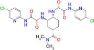 N1,N1'-((1S,2R,4S)-4-(Dimethylcarbamoyl)cyclohexane-1,2-diyl)bis(N2-(5-chloropyridin-2-yl)oxalamid…