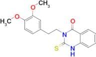 3-[2-(3,4-dimethoxyphenyl)ethyl]-2-sulfanyl-3,4-dihydroquinazolin-4-one
