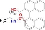 (1S)-2â€²-[[(1-Methylethyl)amino]carbonyl][1,1â€²-binaphthalene]-2-carboxylic acid