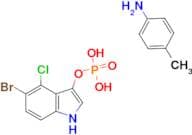 5-Bromo-4-chloro-3-indolyl phosphate, p-toluidinesalt