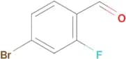 4-Bromo-2-fluorobenzaldehyde