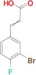 3-Bromo-4-fluorocinnamic acid