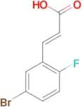 5-Bromo-2-fluorocinnamic acid