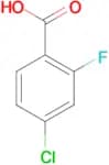 4-Chloro-2-fluorobenzoic acid