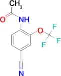 4-Cyano-2-(trifluoromethoxy)acetanilide