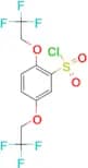 2,5-Bis(2,2,2-trifluoroethoxy)benzenesulfonylchloride