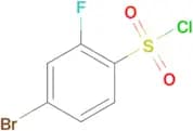 4-Bromo-2-fluorobenzenesulfonyl chloride