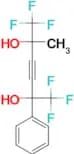 1,1,1,6,6,6-Hexafluoro-2-phenyl-5-methylhex-3-yne-2,5-diol