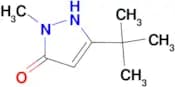 3-tert-Butyl-1-methyl-2-pyrazolin-5-one